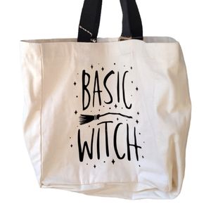 New large tote thick straps "Basic Witch"